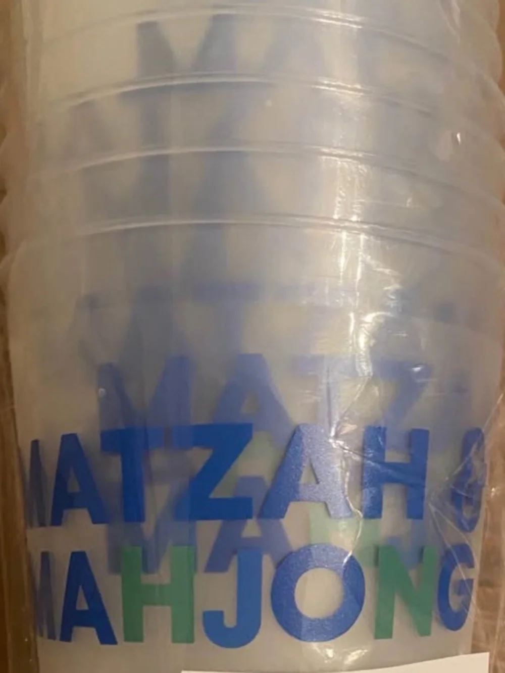 Oh My Mahjong Matzah Cups - gift set